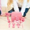 JunZheHub Princess Makeup Dressing Table Toy Girl Pretend Makeup Set view 2