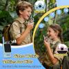 Video Walkie Talkies for Kids, Dual Camera 2-Pack Rechargeable Video Intercom,1600 Ft Range 2 Way Radios Toys|Voice Chat&Photo, Gifts for Age 3-12 Boys Girls Indoor Outdoor Games, Camping (Pink/Blue) view 2