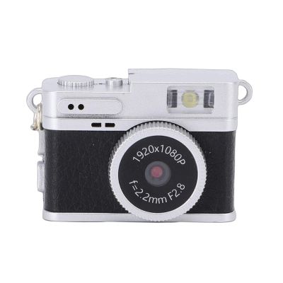 Acouto Small Digital Camera, 1080P HD Videos, 2MP Photos, Compact Lightweight for Travel, Kids 5 to 13, Keychain Neck Strap with 0.96 Inch Screen, Rechargeable via Type C Port