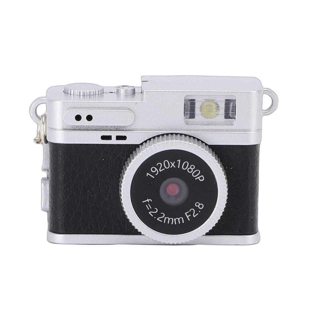 Acouto Small Digital Camera, 1080P HD Videos, 2MP Photos, Compact Lightweight for Travel, Kids 5 to 13, Keychain Neck Strap with 0.96 Inch Screen, Rechargeable via Type C Port