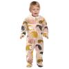 XDKDZIS Cute Hedgehogs Pattern Baby Sleeper Pjs Cotton One-piece Footie Zip Up Jumpsuit Snug Fit Pajamas 3-24M view 3