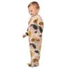 XDKDZIS Cute Hedgehogs Pattern Baby Sleeper Pjs Cotton One-piece Footie Zip Up Jumpsuit Snug Fit Pajamas 3-24M view 4