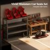 JISADER 3X Garage Model 1/64 Scale Pretend Play Toy Workshop Scene Model view 3