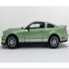 2007 GT500 Lime Green Metallic with Silver Stripes Collectibles Series 1/18 Diecast Model Car by Acme SC18004 view 4