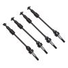 4Pcs RC Metal Drive Shaft CVD Transmission Axle, Upgrade Parts for HSP 94118 1/10 RC Car, High Precision Steel CVD Drive Shaft Set for Front Rear Wheel Drive, Durable and Easy to I view 3
