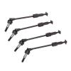 4Pcs RC Metal Drive Shaft CVD Transmission Axle, Upgrade Parts for HSP 94118 1/10 RC Car, High Precision Steel CVD Drive Shaft Set for Front Rear Wheel Drive, Durable and Easy to I view 4