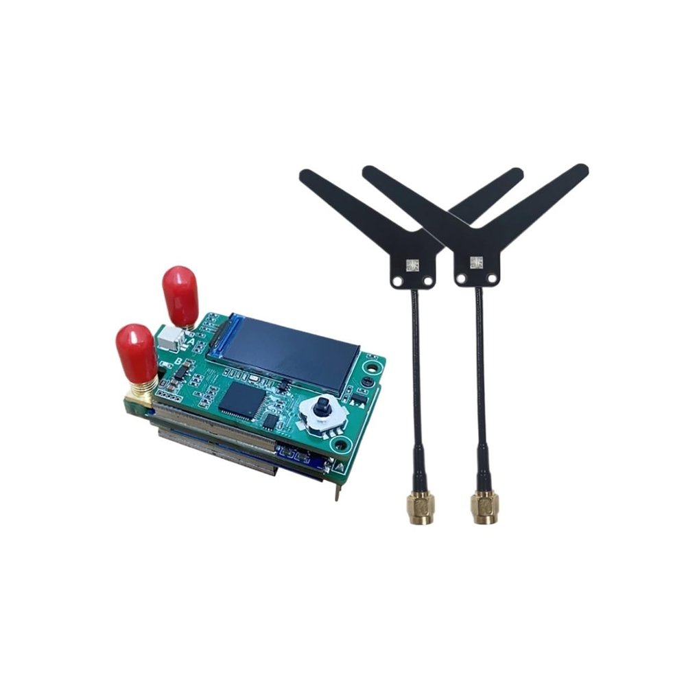 4.9G 5.8G 3W TX RX Analog Receiver Module with Dual Antenna for Fatshark DJI V1/V2 for Skyzone 04L/04X FPV distintivo(1.2G Module NO Case)