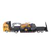 BAODEYOUB Construction Vehicle Toys, Alloy Transport Car with Detachable Front and Tailgate, Small Construction Vehicles for Kids, Portable Engineering Vehicle Model Girls Birt (Style 1) view 1