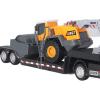 BAODEYOUB Construction Vehicle Toys, Alloy Transport Car with Detachable Front and Tailgate, Small Construction Vehicles for Kids, Portable Engineering Vehicle Model Girls Birt (Style 1) view 3