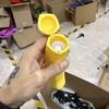Retractable Banana Sword, 3D Printed Plastic Extendable Novelty Katana Wand, Yellow Fun Role-Playing Toy for Boys, Girls, Men, and Women (Inner White) view 4