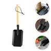 BESPORTBLE 2Pcs Outdoor Garden Shovel Lightweight Wooden Handle Planting Shovels for Digging Beach and Landscaping Tasks view 2