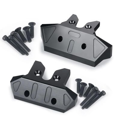Aluminum Alloy Front Rear Bumper Guard 1/8 4WD for SLEDGE for MONSTER RC Car Accessories confident(Front and Rear)