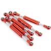 2PCS Adjustable Steering Link Rod Servo Linkage 1/10 RC Crawler for Axial confident(85-90mm Black) view 3