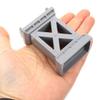 BESPORTBLE 9pcs Wooden Train Track Bridge Supports Replacement Riser Compatible with Major Brands Stable Sturdy Holders for Railway Accessories and Layout Expansion view 4