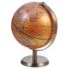 HONMEET Rotating Terrestrial Globe Adornment with Sturdy Base Compact Desktop Geography Teaching Tool Home Office Decorative World Globe view 1