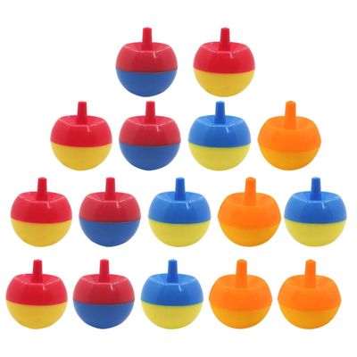 BESPORTBLE 50Pcs Plastic Gyro for Stress Relief Rotating Tops Creative Hand Spinning Playthings Random Colors for Classroom and Birthday Party Favors Random Color