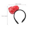 BESPORTBLE 2pcs Meat Shaped Hair Accessory Soft Comfortable Headband for Party Cosplay Photo Props Funny Food Headwear for Adults Halloween Dress Up view 2