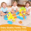 Electric Train Set Cube Track for Kids Ages 4-8, Infinity Racer 3D Train for Toddlers, Track Fusion Building Toy with Anti Gravity Race Track, STEM Learning Fun Gift for Boys Girls, Include 2 Trains view 2