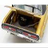 1971 R/T GY8 Gold Metallic with Black Stripes and Black Vinyl Top Limited Edition to 360 Pieces Worldwide 1/18 Diecast Model Car by Acme A1806030 view 4