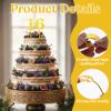 20 Pcs Acrylic Numbers for Cake 0-9, Number Cake Topper 2-Inch Gold for Birthday Wedding Anniversary Party & Cupcake Decorations view 3