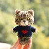 10 cm, 17 cm, 38 cm, Trendy Dolls Change Clothes, Casual and Cute Suits | Multi-Scene Matching (Red Love Black Sweater) view 1