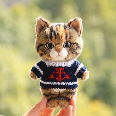 10 cm, 17 cm, 38 cm, Trendy Dolls Change Clothes, Casual and Cute Suits | Multi-Scene Matching (Red Arrow Black Sweater)