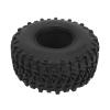 4Pcs 2.2in RC Crawler Tires, Rubber Soft Replacement RC Car Wheel Tyre for SCX10 1/10 RC Crawlers, Durable Off - Road Tires with Strong Grip and Uneven Texture, Perfect for Rough T view 3