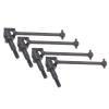 4Pcs Steel CVD Drive Shaft Transmission Axle for HSP 94123/94108/94102, RC Drive Shaft Replacement Parts, CNC Machined Durable Steel Axle with Anti - Drop Design for 1/10 RC Car (Black) view 2