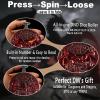 All-in-One DND Dice Roller & Life Counter | Reversible Metal Dice Spinner Pocket Watch Design with 3D Epic Dragon &Monster Art| D4/D6/D8/D10/D12/D20 HP Tracker for D&D, MTG,TTRPG,DM Gifts (Red) view 3