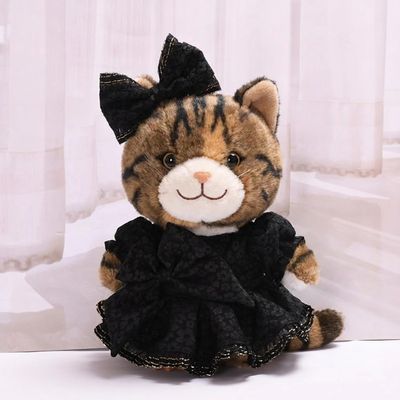 10 cm, 17 cm, 38 cm, Trendy Dolls Change Clothes, Casual and Cute Suits | Multi-Scene Matching (Black Evening Dress Three-Piece Set)