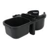 3 in 1 Baby Stroller Snack Tray Full Rotation Prevent Slipping Cup Holder for Toddler Black view 1