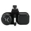3 in 1 Baby Stroller Snack Tray Full Rotation Prevent Slipping Cup Holder for Toddler Black view 2
