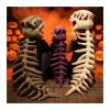 Dinosaur Skeleton Headgear Hat - 4 Colors, Ideal for Party Cosplay Costume and Sofa Lounging Dino Pillows(Purple,75cm) view 2