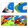 Shrandi Dinosaur Felt-Board Story Set  37Pcs 3.5Ft Wall Hanging Flannel Board with Felt Dinosaurs, Volcano & Ancient Animal Theme | Early Learning Interactive Play Kit for Cognitive Developme view 3
