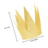 Alasum 12pcs Birthday Crowns Party Hats Gold Glitter Festival Headwear for Boys and Fun Birthday Decoration Accessories view 2