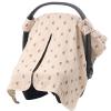 2-in-1 Baby Car Seat Cover, Baby Car Seat Canopy, Mom Nursing CoverEasy to Install ShieldMulti-Purpose | Winter Warm & Summer Shade Use (Brown) view 1