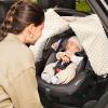 2-in-1 Baby Car Seat Cover, Baby Car Seat Canopy, Mom Nursing CoverEasy to Install ShieldMulti-Purpose | Winter Warm & Summer Shade Use (Brown) view 2