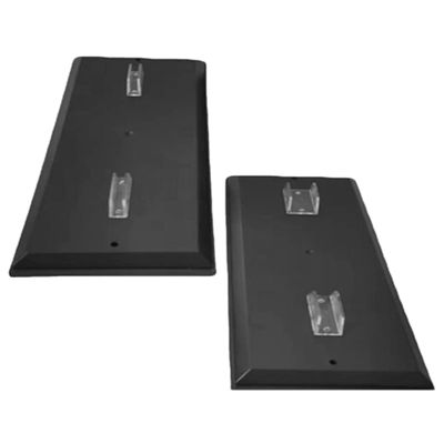 Kisangel 2pcs Plastic Motorcycle Model Display Stands Stable Support Rectangle Bases for Bicycle and Collectible Models with Refined Craftsmanship and Easy Installation