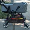 Kisangel Stroller Bottom Storage Bag Sturdy Organizer for Outdoor Travel Shopping Lightweight Stroller Caddy for Diapers Pacifiers view 2