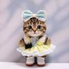 10 cm, 17 cm, 38 cm, Trendy Dolls Change Clothes, Casual and Cute Suits | Multi-Scene Matching (Yellow Tutu Skirt Bow Set) view 1