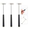 HONITANO 3pcs Double-ended Assemble Tool Hammers for Lightweight Black Handle Blocks Educational Pretend Play and Home Decor Accessories view 3