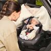 2-in-1 Baby Car Seat Cover, Baby Car Seat Canopy, Mom Nursing CoverEasy to Install ShieldMulti-Purpose | Winter Warm & Summer Shade Use (Light Pink) view 2
