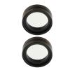 2Pcs Brass Internal Beadlock Clamp Ring, Professional 1.3inch RC Brass Beadlock Wheel Weights, High Stability Anti Rollover for 1/18 RC Car, Compatible with Traxxas 1/18 RC C (Black) view 2