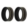 2Pcs Brass Internal Beadlock Clamp Ring, Professional 1.3inch RC Brass Beadlock Wheel Weights, High Stability Anti Rollover for 1/18 RC Car, Compatible with Traxxas 1/18 RC C (Black) view 3