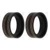 2Pcs Brass Internal Beadlock Clamp Ring, Professional 1.3inch RC Brass Beadlock Wheel Weights, High Stability Anti Rollover for 1/18 RC Car, Compatible with Traxxas 1/18 RC C (Black) view 4