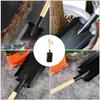 Kisangel 2Pcs Outdoor Planting Shovel with Wooden Handle Lightweight Creative Gardening Tool for Digging Transplanting and Soil Work Black Garden Spades for Home and Outdoor Use view 2
