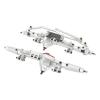1/10 Front Rear Axle Aluminum Alloy Replacement Parts for Wraith RR10 90048, RC Car Upgrade Parts, High Ground Clearance Axle with Steel Internal, Enhanced Climbing Performance for view 2