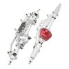 1/10 Front Rear Axle Aluminum Alloy Replacement Parts for Wraith RR10 90048, RC Car Upgrade Parts, High Ground Clearance Axle with Steel Internal, Enhanced Climbing Performance for view 4