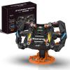 AOUHMN F1 Steering Wheels Building Set for Adults, 1:1 Scale Collectible Race Car Steering Wheel Model Kit with Display Stand, Realistic Features + APP Control, Racing Gift for Birthday, Home Decor view 1