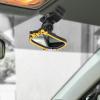 Kisangel Wide Angle Car Mirror for Rear Facing Safety Car Visor Mirror with Glass Rubber Design Clear Rearview for Observation in All Vehicles view 2